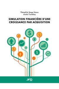 Financial simulation of growth by acquisition